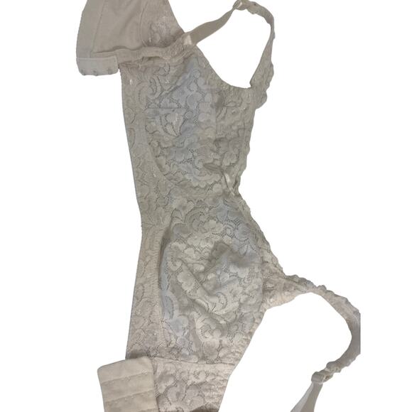 Playtex secrets style 4457 size 36D vintage made in USA lacy sheer wireless bra - Picture 3 of 3